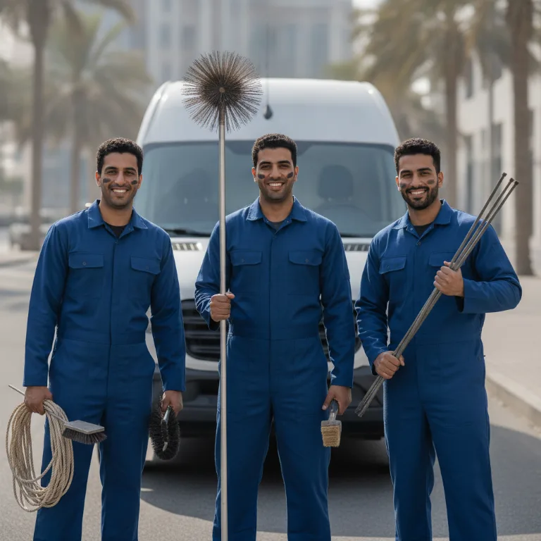 Chimney Sweep team in Abu Dhabi